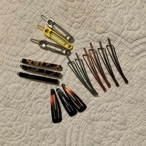 Safety Pin Hair Clips and Hair Accessories